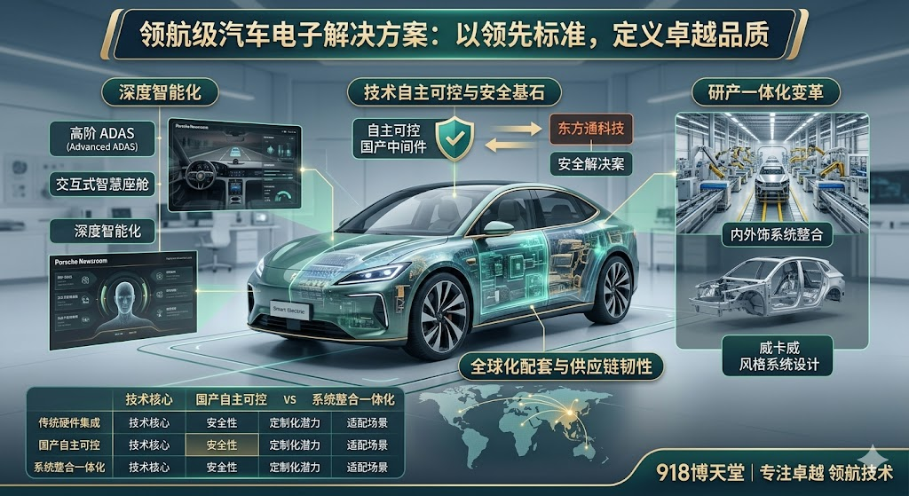洞察未来出行：为何领航级汽车电子解决方案是必然之选？